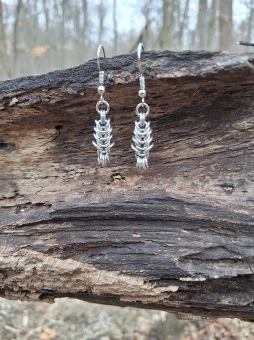 Chainmail earrings